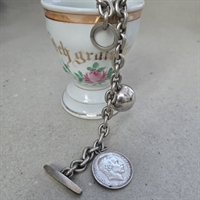 danske-mønter-kugle-sølv-charms-armbånd-vintage-armlænke